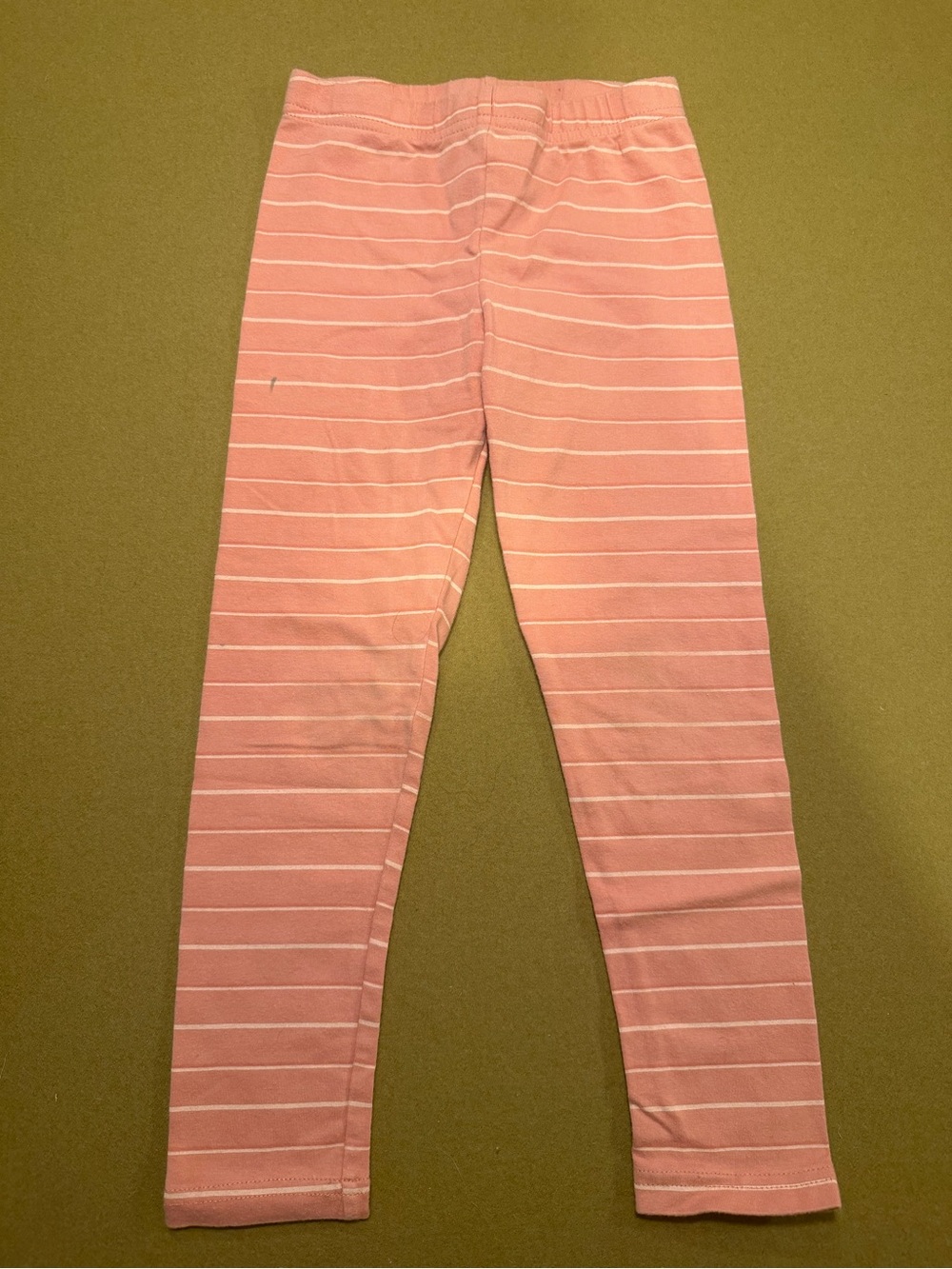 Carter's Pink and White Stripe Girls' Leggings